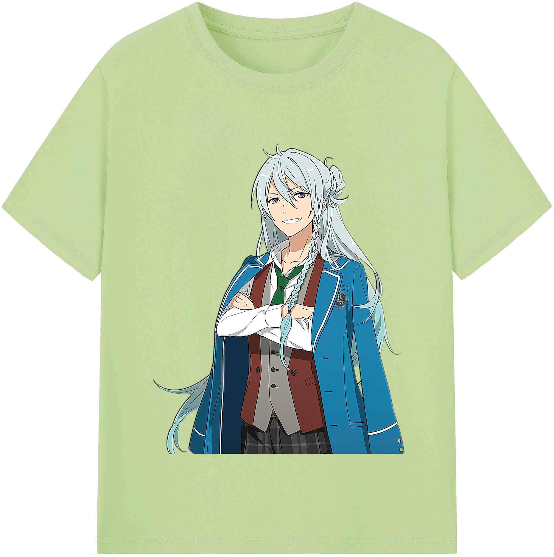 （画像用） あんさんぶるスターズ! Ensemble Stars 綿100％半袖Tシャツ（フロントプリント）